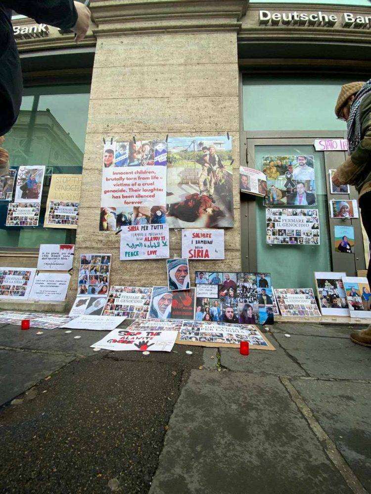 I siriani in piazza contro il regime sanguinario di Al Julani