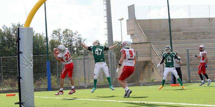 Football americano, il campionato dei Crusaders Cagliari comincia bene battendo i forti Rams Milano