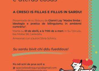 “Madre Limba. Ideologia e pratica de bilinguismu in ambienti cuntràriu”. Presentazione del libro di Gianni Loy. Martedì 1 aprile, ore 19:00, Su Tzìrculu, via Molise 58 a Cagliari