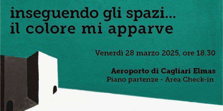 Il 28 marzo nella Cagliari Airport Library inaugurazione della mostra “Walter Marchionni. Inseguendo gli spazi… il colore mi apparve”