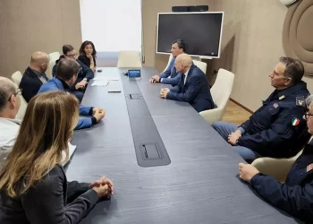 Il questore di Sassari in visita all’ospedale SS. Annunziata