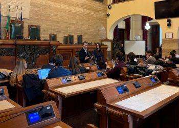 Il sindaco Zedda incontra gli studenti universitari a Palazzo Bacaredda