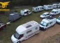 Raduno abusivo di camper nel parco di Gutturu Mannu, 40 multati