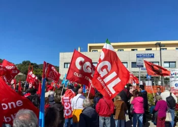 ‘Sanità in Gallura viene smantellata’, sit-in sindacati a Olbia