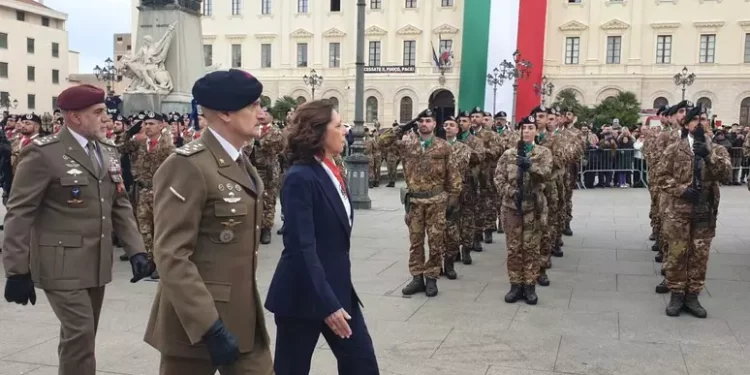 Sassari celebra ritorno della Brigata da missione in Libano