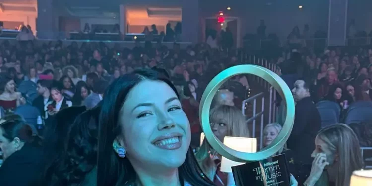 La rapper italiana Anna premiata ai Billboard Women a Los Angeles