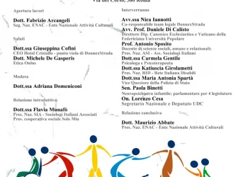 Enac, convegno presso la Camera dei Deputati: La fragilità nel mondo contemporaneo