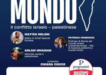 “Cosa succede nel mondo: il conflitto israelo-palestinese”, convegno a Cagliari