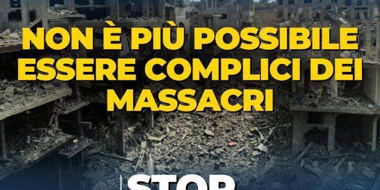 Indipendenza: “Stop all’invio di armi a Israele: L’Europa e l’Italia devono prendere una posizione chiara”
