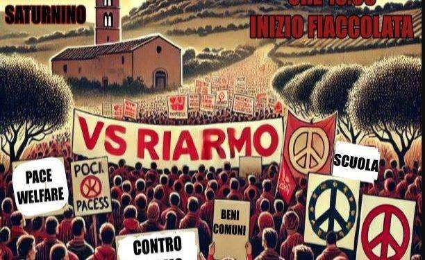 Isili in piazza contro il riarmo europeo: appuntamento venerdì 21 marzo