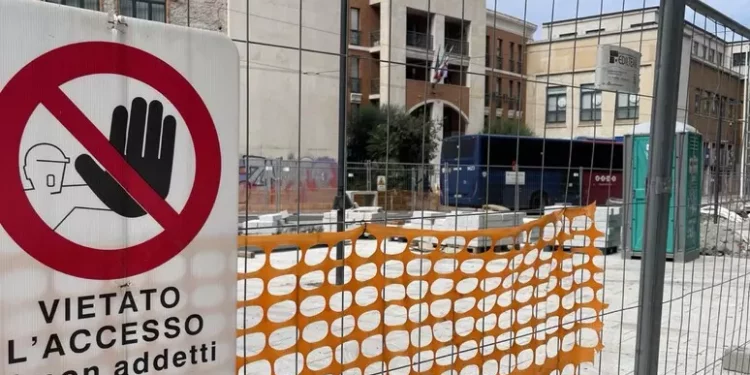 Crollo della spesa per le opere pubbliche nel 2024, -48%