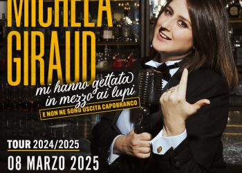 Michela Giraud: unica data in Sardegna al Verdi di Sassari l’8 marzo
