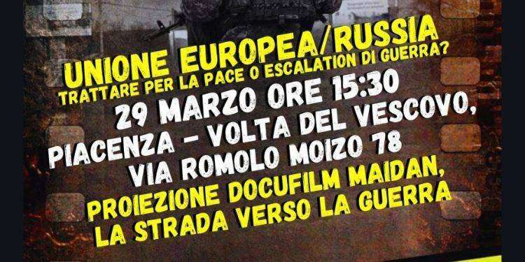 Proiezione di “Maidan, la strada verso la guerra” il 29 marzo a Piacenza