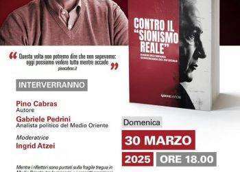 Quartu, presentazione del libro: “Contro il Sionismo Reale”
