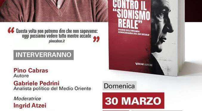 Quartu, presentazione del libro: “Contro il Sionismo Reale”