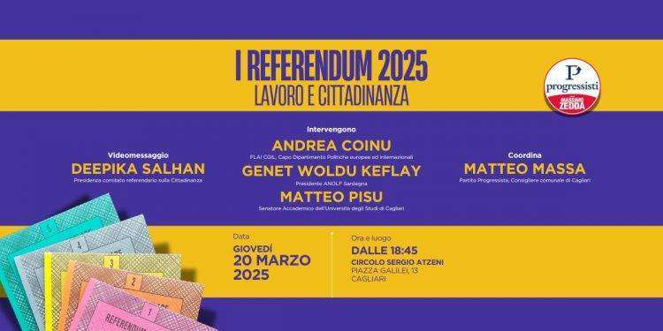 Referendum, assemblea pubblica dei Progressisti