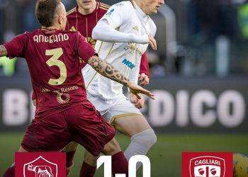 La Roma batte il Cagliari con Dovbyk, ma Dybala si fa male