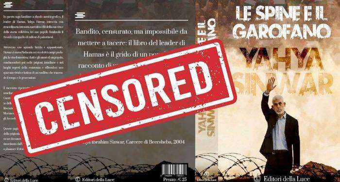 La censura di Amazon si abbatte su”Le Spine e il Garofano”, il libro di Yahya Sinwar