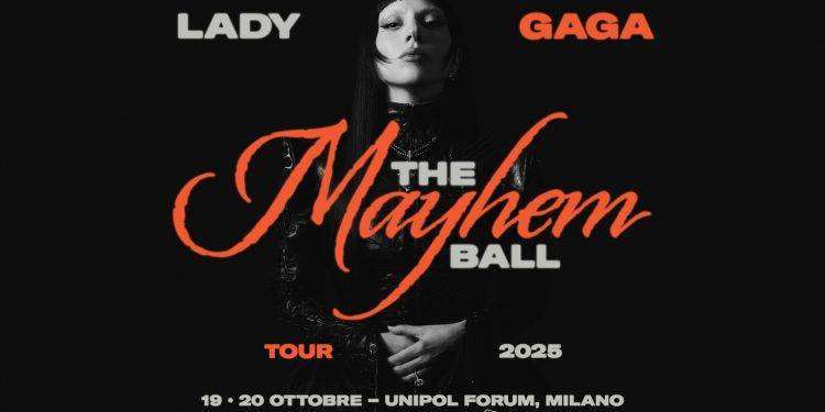 Lady Gaga annuncia il tour mondiale “The Mayhem Ball”, due date a Milano