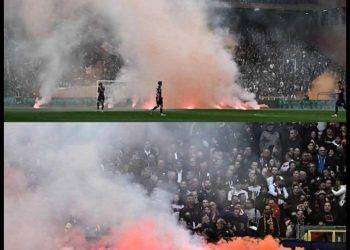 Genoa-Lazio sospesa per 5′, gli ultras contestano duramente la Lega Calcio