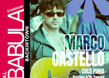 Il 16 luglio Marco Castello in piazza Monica Moretti a Sassari