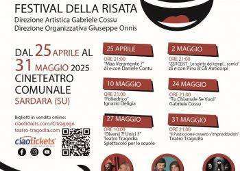Tragogò, il Festival della Risata dal 25 aprile al 31 maggio al Cine/Teatro Comunale di Sardara