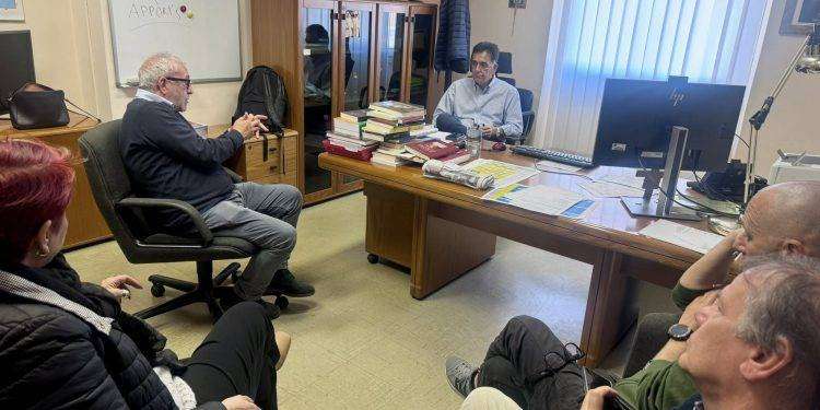 Nella sede Rai Sardegna l’incontro tra una delegazione della Cgil e il caporedattore Ignazio Artizzu