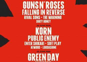 Firenze Rocks 2025, il programma e la lineup completa dei cantanti
