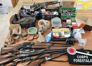 Armi, droga e bracconaggio: un arresto e numerosi indagati nel cagliaritano