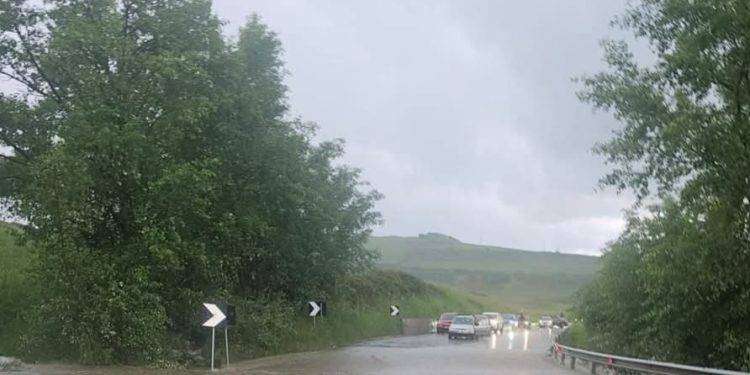 Maltempo in Sardegna, forte grandinata nel Marghine e allagamenti a Mandas