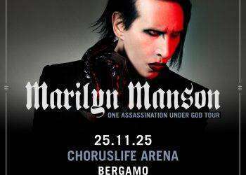 Marilyn Manson in concerto a Bergamo a novembre