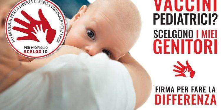 Raccolta firme per proposta di referendum “Per mio figlio scelgo io”