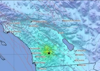 Terremoto di magnitudo 5.2 vicino a San Diego