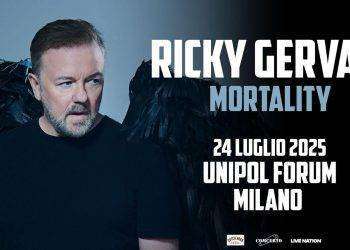 Ricky Gervais dal vivo a Milano: appuntamento il prossimo 24 luglio