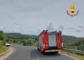 Neoneli, motociclista finisce fuoristrada: ricoverato in ospedale