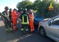 Scontro nella zona industriale di Scano di Montiferro: un ferito