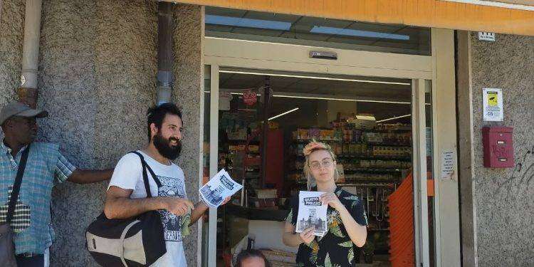 Blitz di Ultima Generazione a Cagliari, ‘Tagliamo l’Iva’