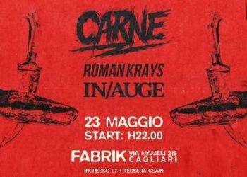 Musica, arrivano a Cagliari i Carne, band hardcore pugliese live al Fabrik