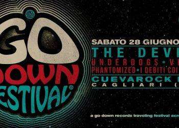 Musica, il 28 giugno alla Cueva Rock di Quartucciu al via il Go Down Fest