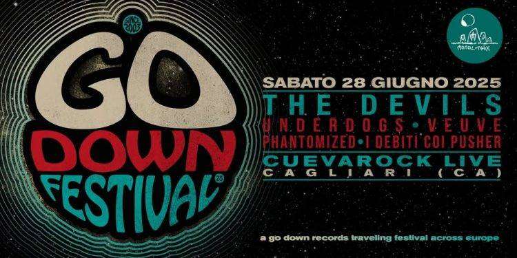 Musica, il 28 giugno alla Cueva Rock di Quartucciu al via il Go Down Fest