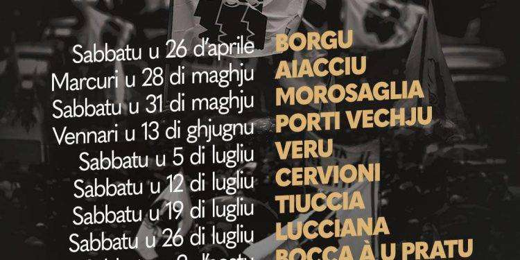 Indipendentismo corso, L’Arcusgi annunciano il tour estivo in Corsica