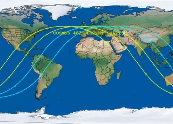 La sonda sovietica Kosmos 482 è caduta nell’oceano Indiano