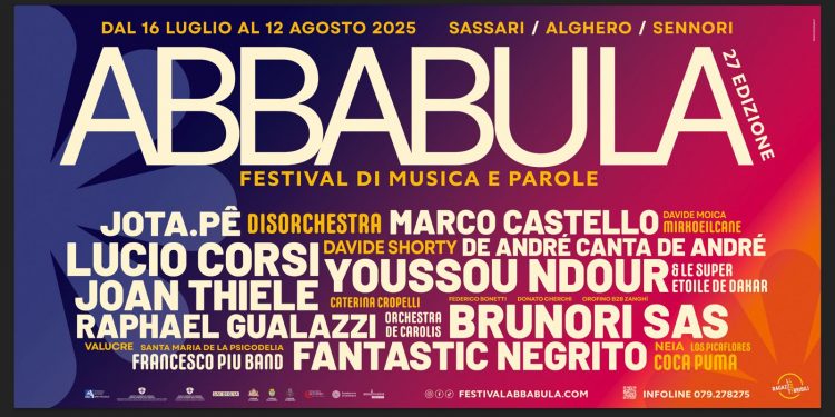 Youssou N’Dour a Sassari, ecco il cartellone completo del Festival Abbabula