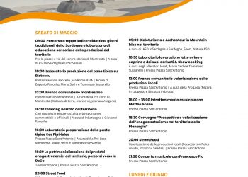 Tundinde in carrela de cregia: dal 31 maggio al 2 giugno a Montresta aprono le porte del paese