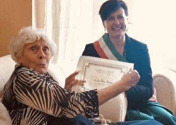 Cagliari, centesimo compleanno di Lucilia Maria Campus