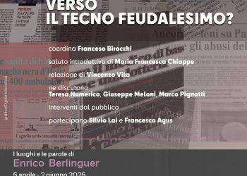 Proseguono gli appuntamenti nell’ambito della mostra “I luoghi e le parole di Enrico Berlinguer”