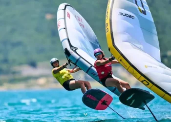 Maddalena Spanu si riconferma campionessa europea di wingfoil