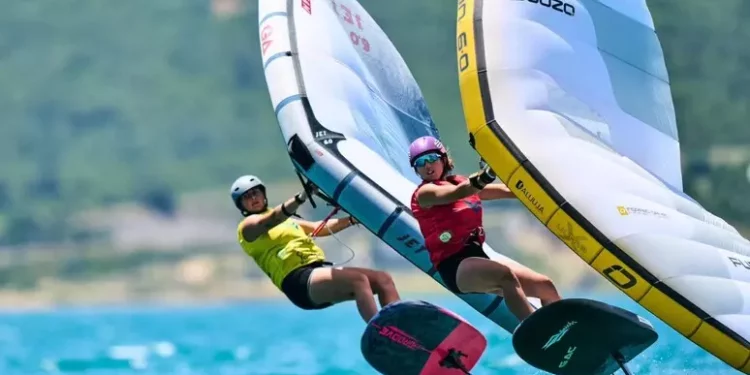 Maddalena Spanu si riconferma campionessa europea di wingfoil