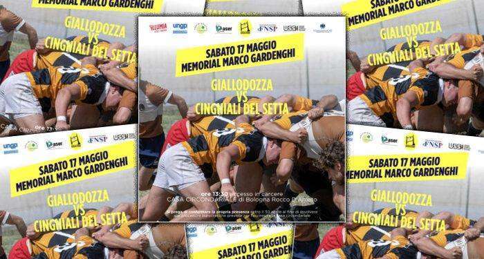 Memorial Marco Gardenghi, il 17 maggio sfida di rugby nel carcere di Bologna