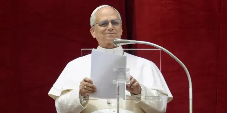 Papa Leone XIV, ‘mai più la guerra’